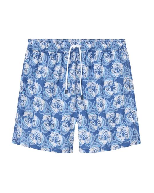 Fedeli Blue Beachwear for men