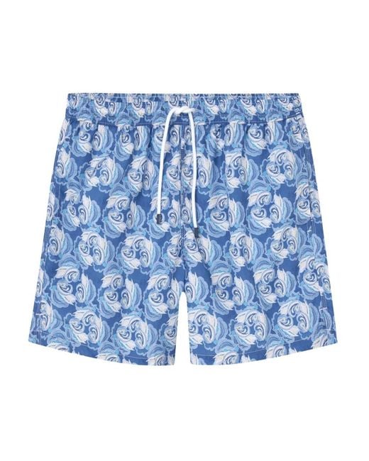 Fedeli Blue Beachwear for men