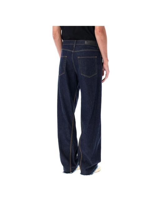 Lanvin Blue Loose-Fit Jeans for men
