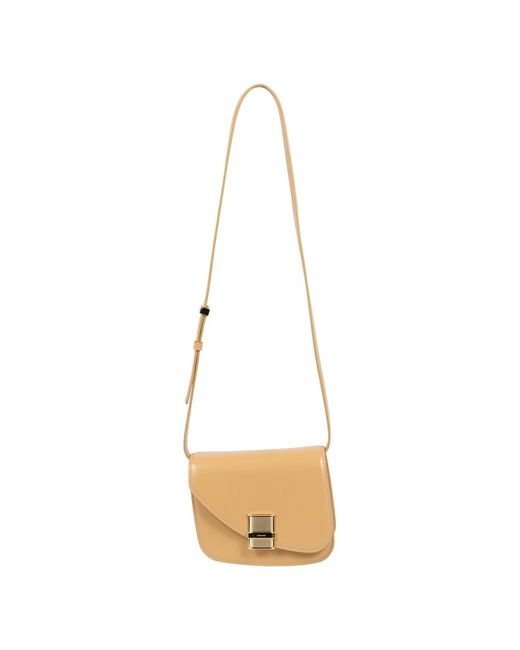 Ferragamo White Cross Body Bags