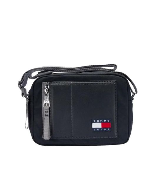 Tommy Hilfiger Flag Sacoche Zwarte Tas in het Blue voor heren