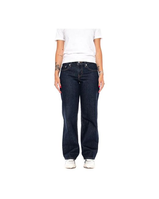 Straight Jeans Levi's de color Blue