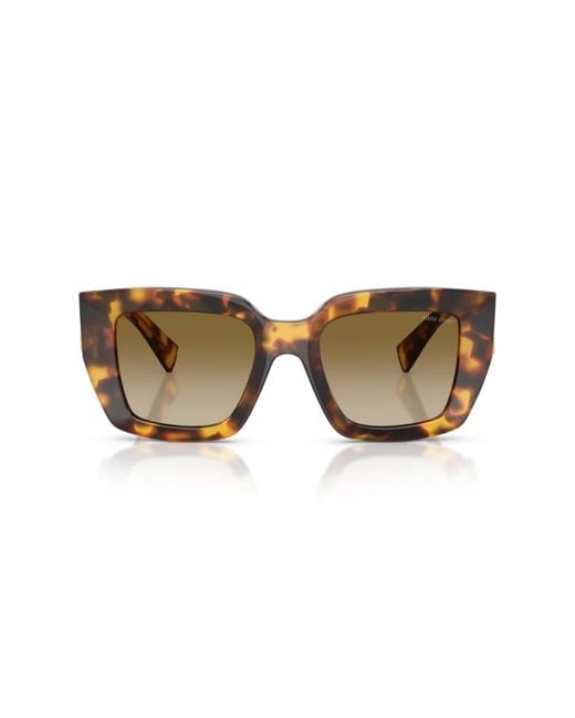 Miu Miu Brown Sunglasses