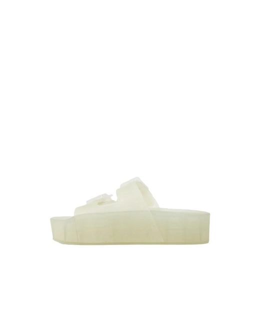 Balenciaga Green Sliders