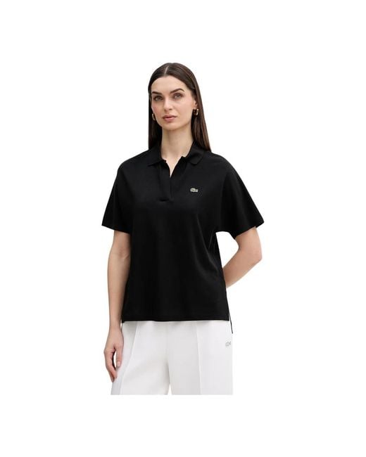Lacoste Polo Hemden in het Black