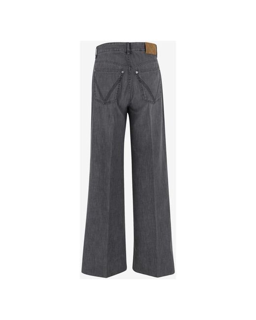 Bottega Veneta Gray Wide Jeans