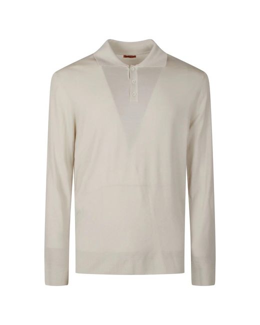 Barena Gray Round-Neck Knitwear for men