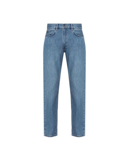 Slim-Fit Jeans di Moschino in Blue da Uomo