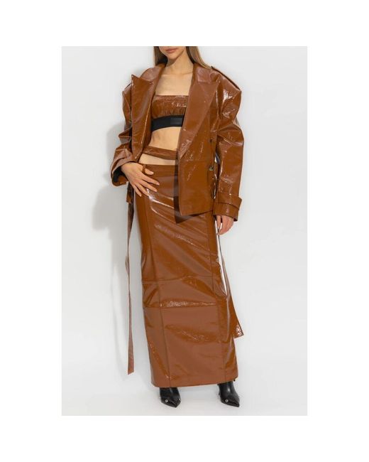Sleeveless Tops The Mannei de color Brown