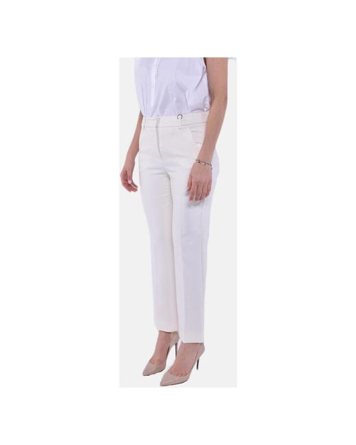 Weekend by Maxmara Cropped Broek in het Purple