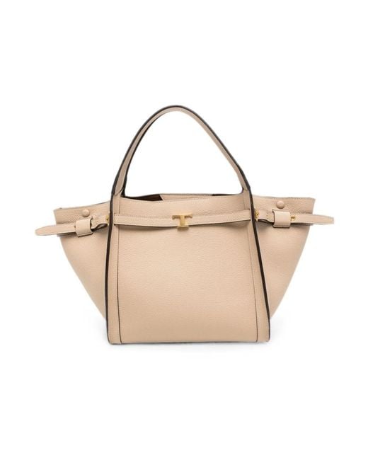 Tod's Natural Shopping Bags