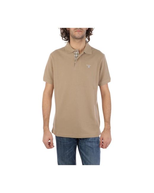 Barbour Natural Polo Shirts for men