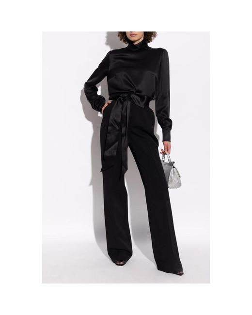 Dolce & Gabbana Black Blouses
