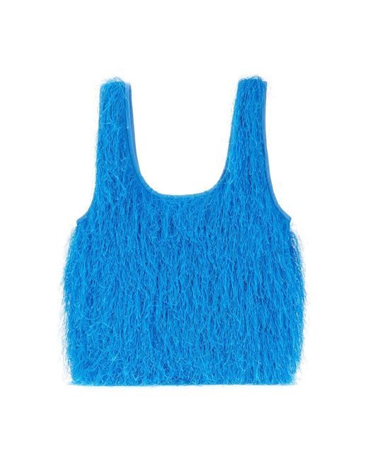 Dries Van Noten Blue Mini Bags