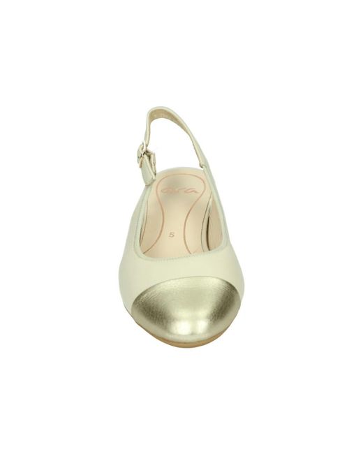 Ara Schoenen Sling-Back Sandal in het Natural