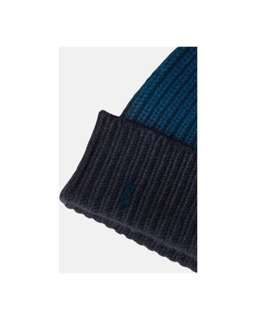 Koon Cachemire Accessoires ,Blauw ,Wol Bonnet in het Blue