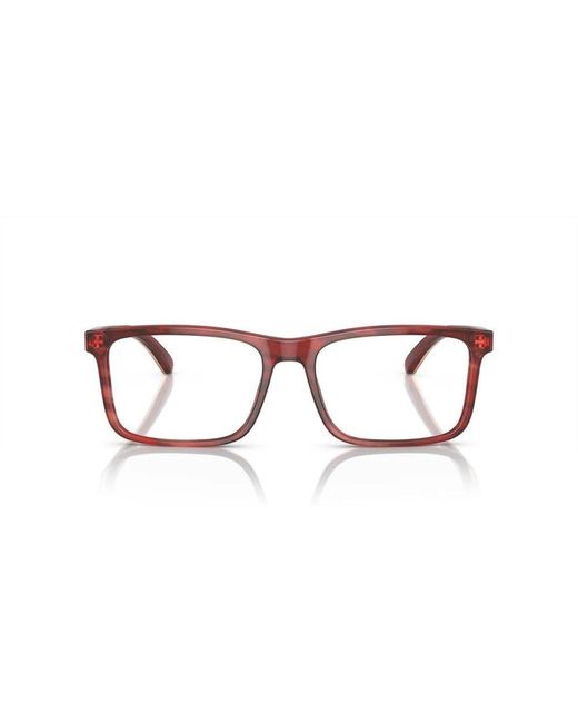 Emporio Armani Brown Glasses for men