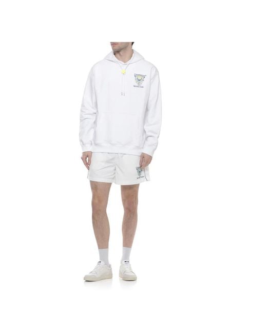 Casablanca White Casual Shorts for men