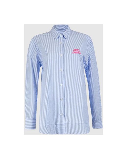 Blouses & shirts > shirts Mc2 Saint Barth en coloris Blue