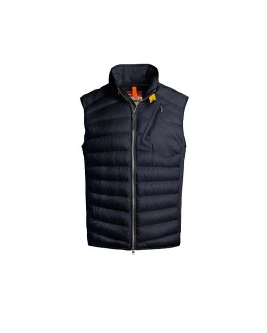 Parajumpers Blue Waistcoats for men