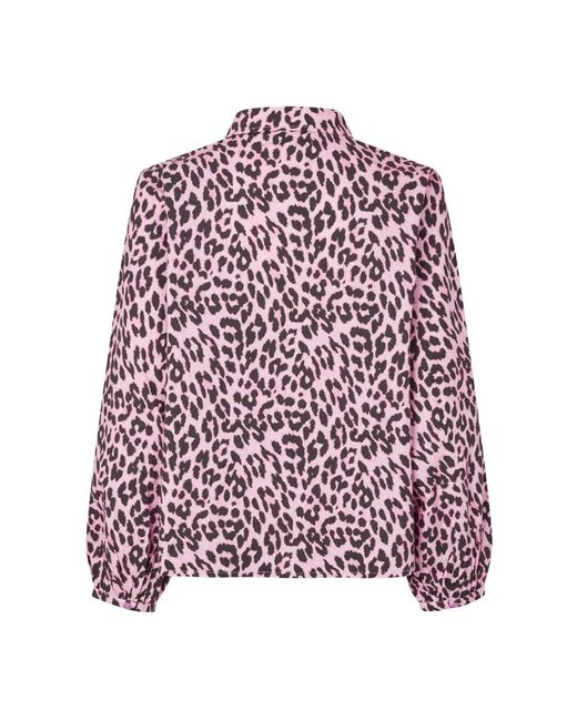 Lolly's Laundry Overhemden ,Veelkleurig ,Blouses in het Purple