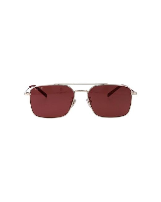 Gucci Red Sunglasses