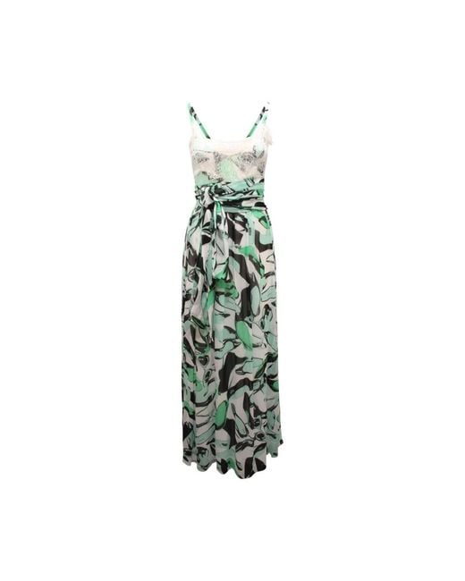 Pinko Green Midi Dresses