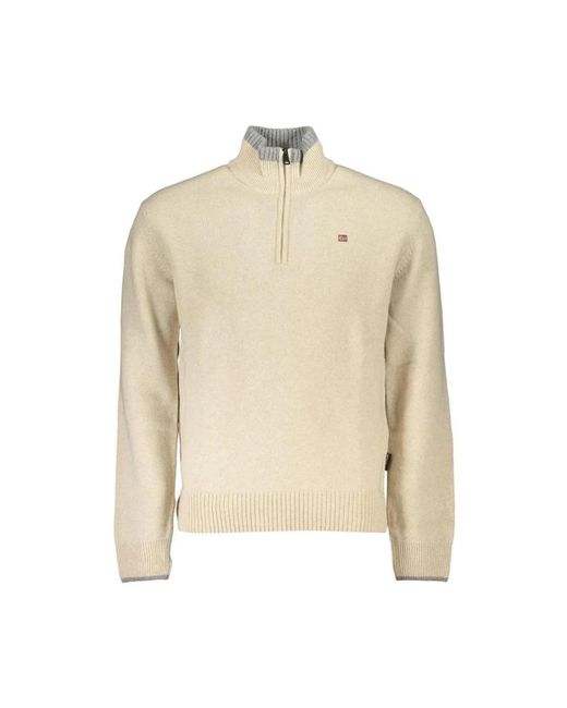 Napapijri Turtlenecks in het Natural voor heren