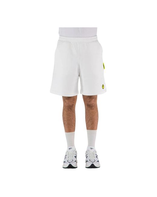Barrow White Casual Shorts for men