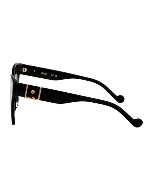 Liu Jo Black Stylische sonnenbrille lj746s