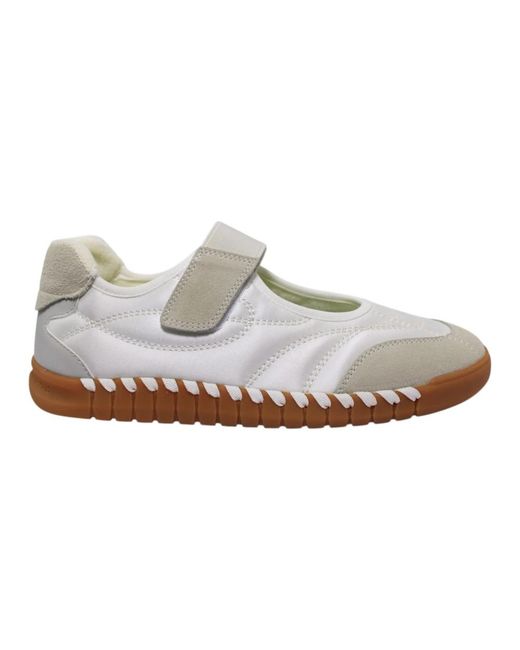 Colors Of California White Ballerina Shoes