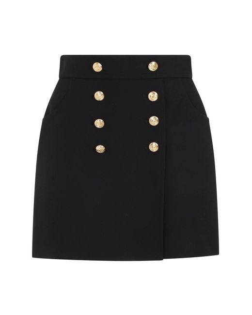 Gucci Black Short Skirts