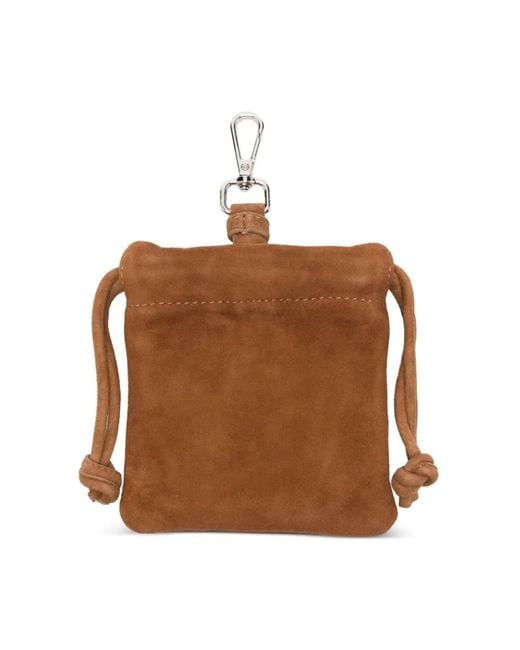 THE GARMENT Brown Wildledertäschchen