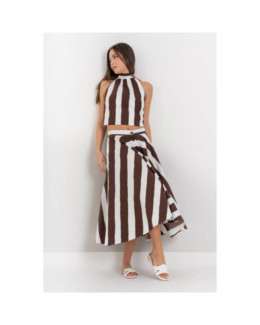 Kocca Midi Skirts in het Brown
