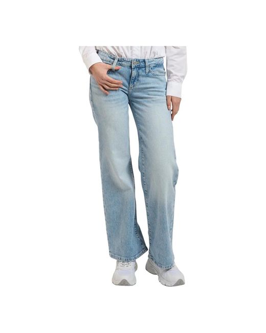 Guess Low Rise Jeans in het Blue