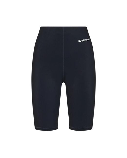 Running Tights Jil Sander de color Blue