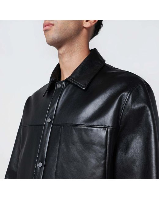 Salvatore Santoro Black Light Jackets for men