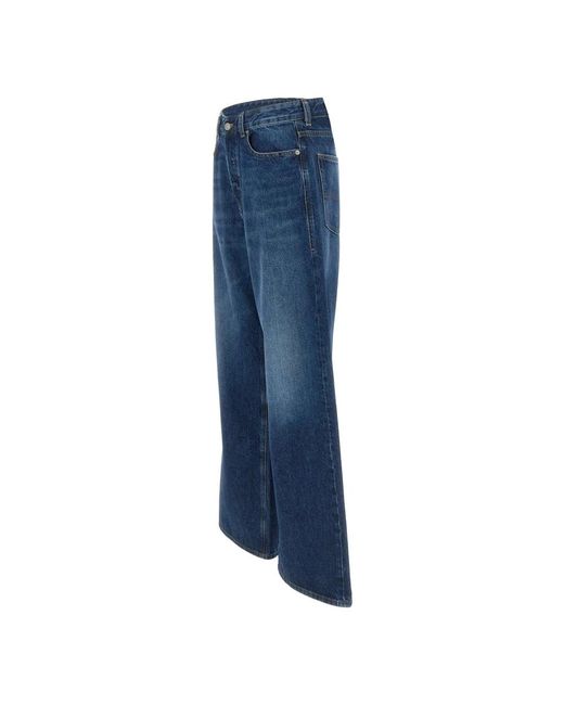 DIESEL Blue Wide Jeans