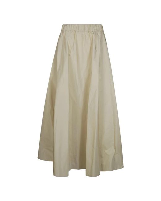Midi Skirts P.A.R.O.S.H. de color Natural