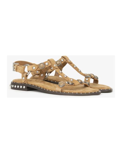 Flat Sandals di Ash in Natural