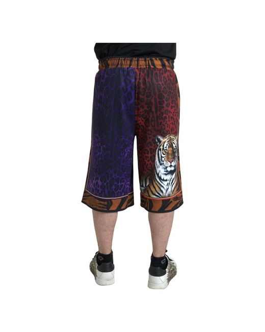 Dolce & Gabbana Multicolor Bermudas for men