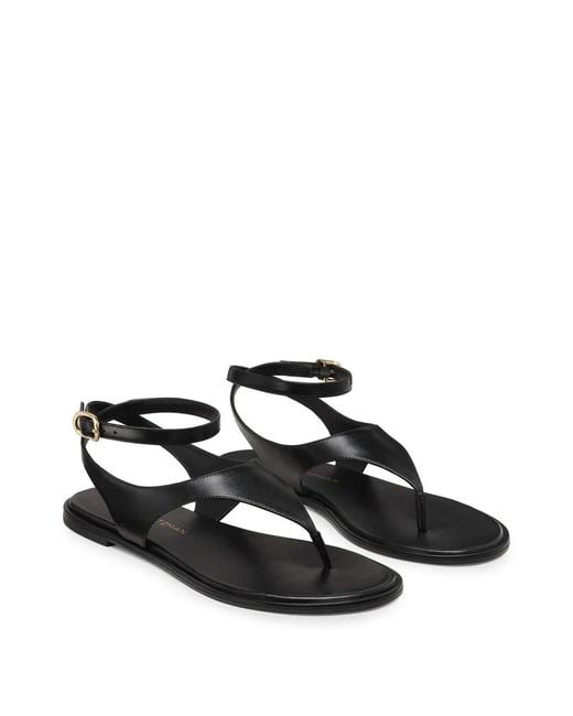 Stuart Weitzman Black Marley Sandal