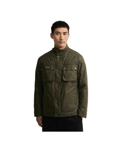 Light Jackets Barbour de hombre de color Green