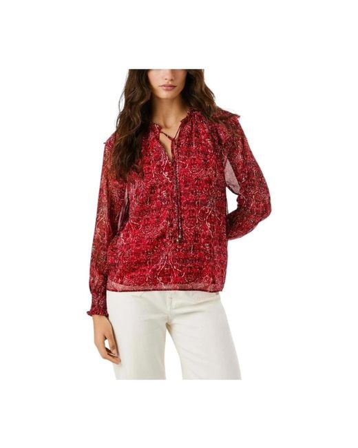 Pepe Jeans Red Blouses