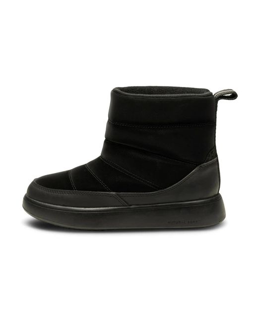 Woden Black Winter Boots