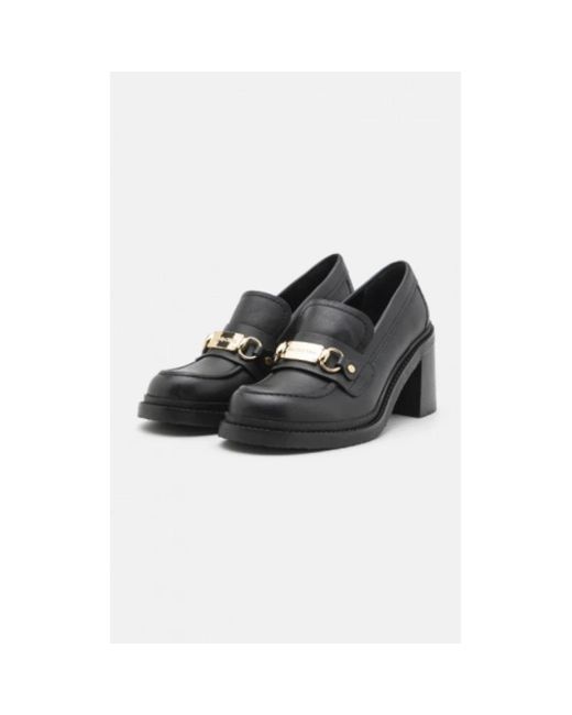 Chloé Schoenen ,Zwart ,Leer Montpellier Coqueline Boutique Mocassins in het Black