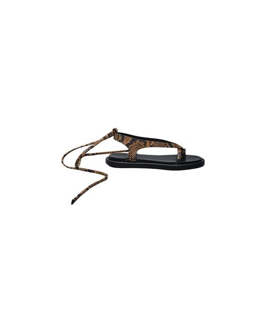 Poeve Black Flavia Sandal