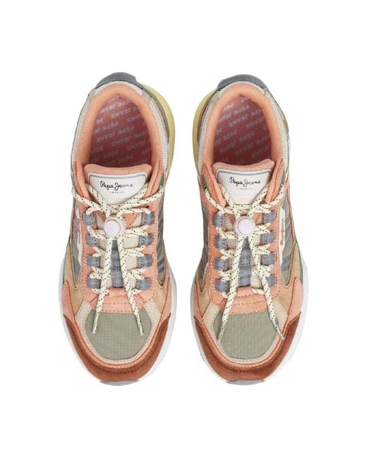 Sneakers di Pepe Jeans in Natural