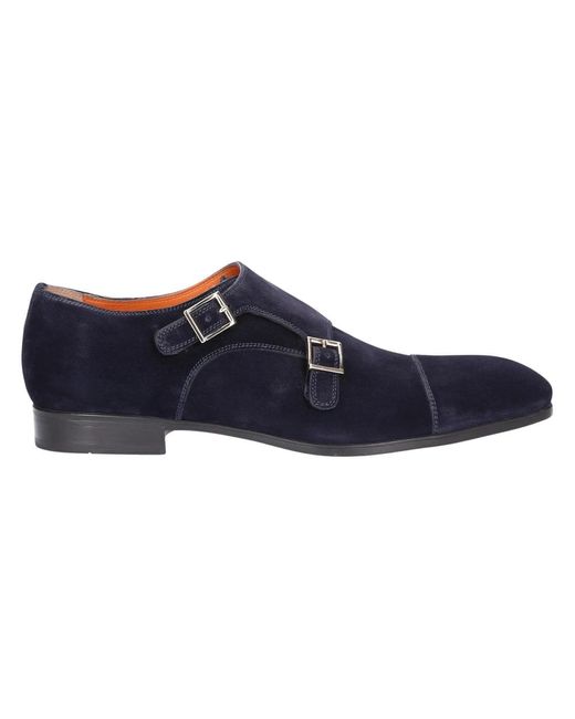 Santoni Blue Business Shoes for men