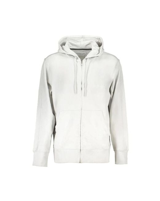 Calvin Klein Gray Zip-Throughs for men